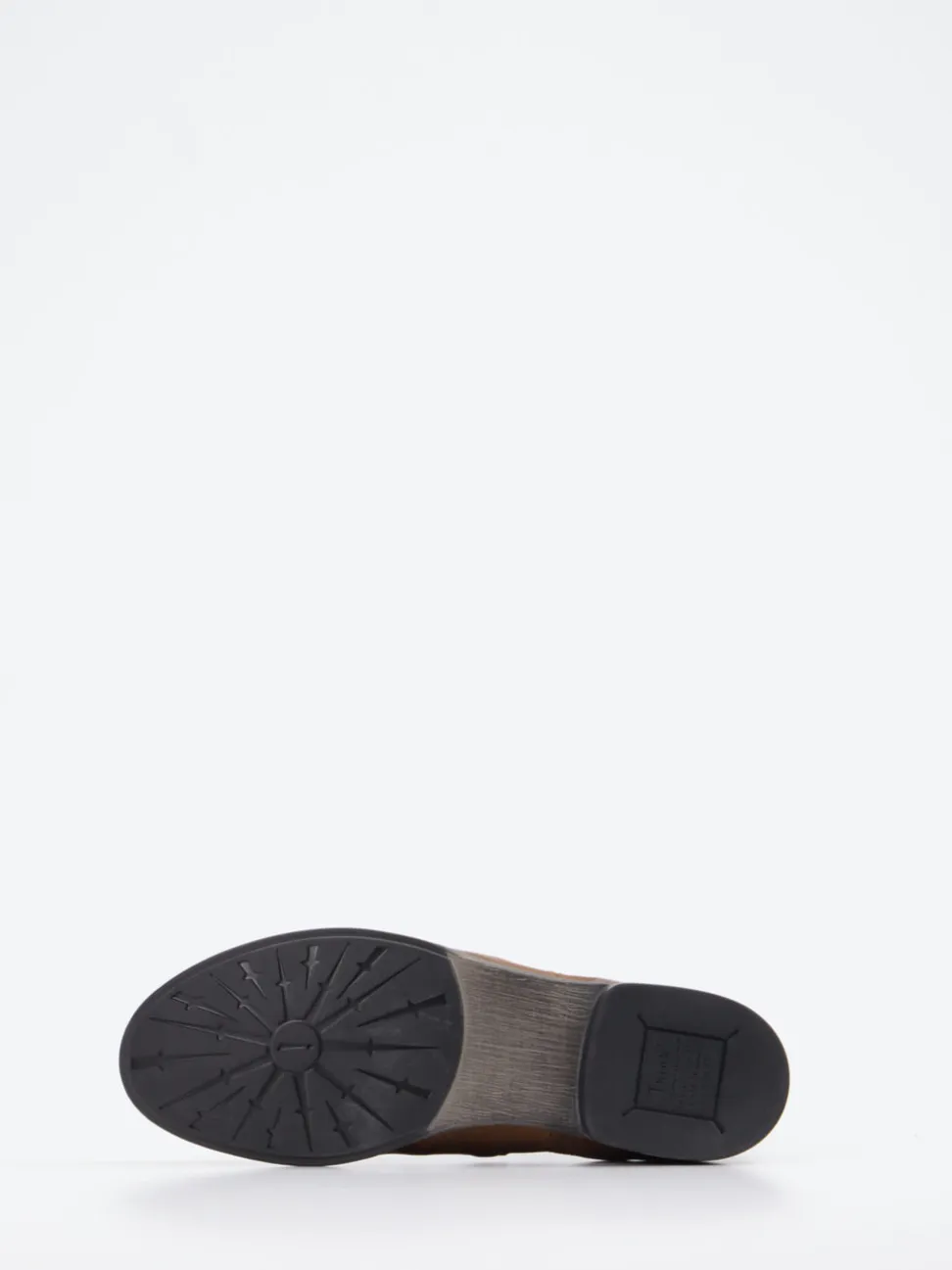 Think – Chelsea Boots aus Kalbleder braun