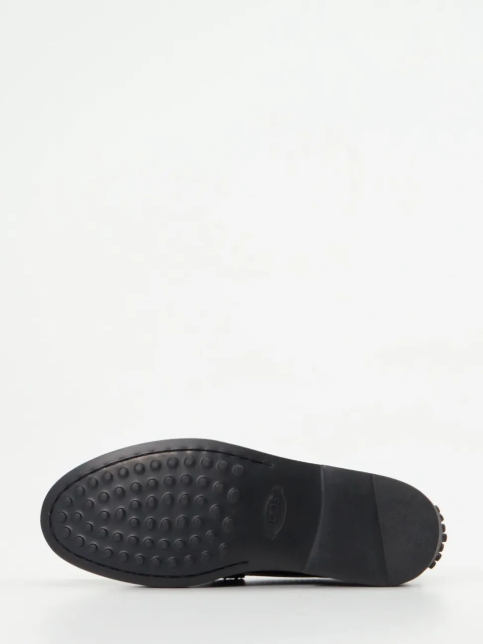 Tod's – Loafer aus Hochglanzleder in Bordeauxrot