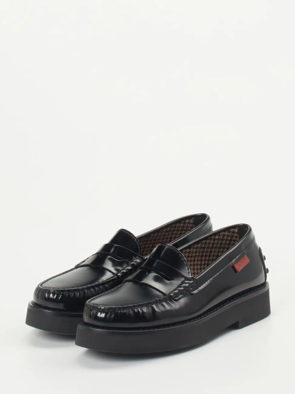 Tod's – Loafer aus Hochglanzleder schwarz