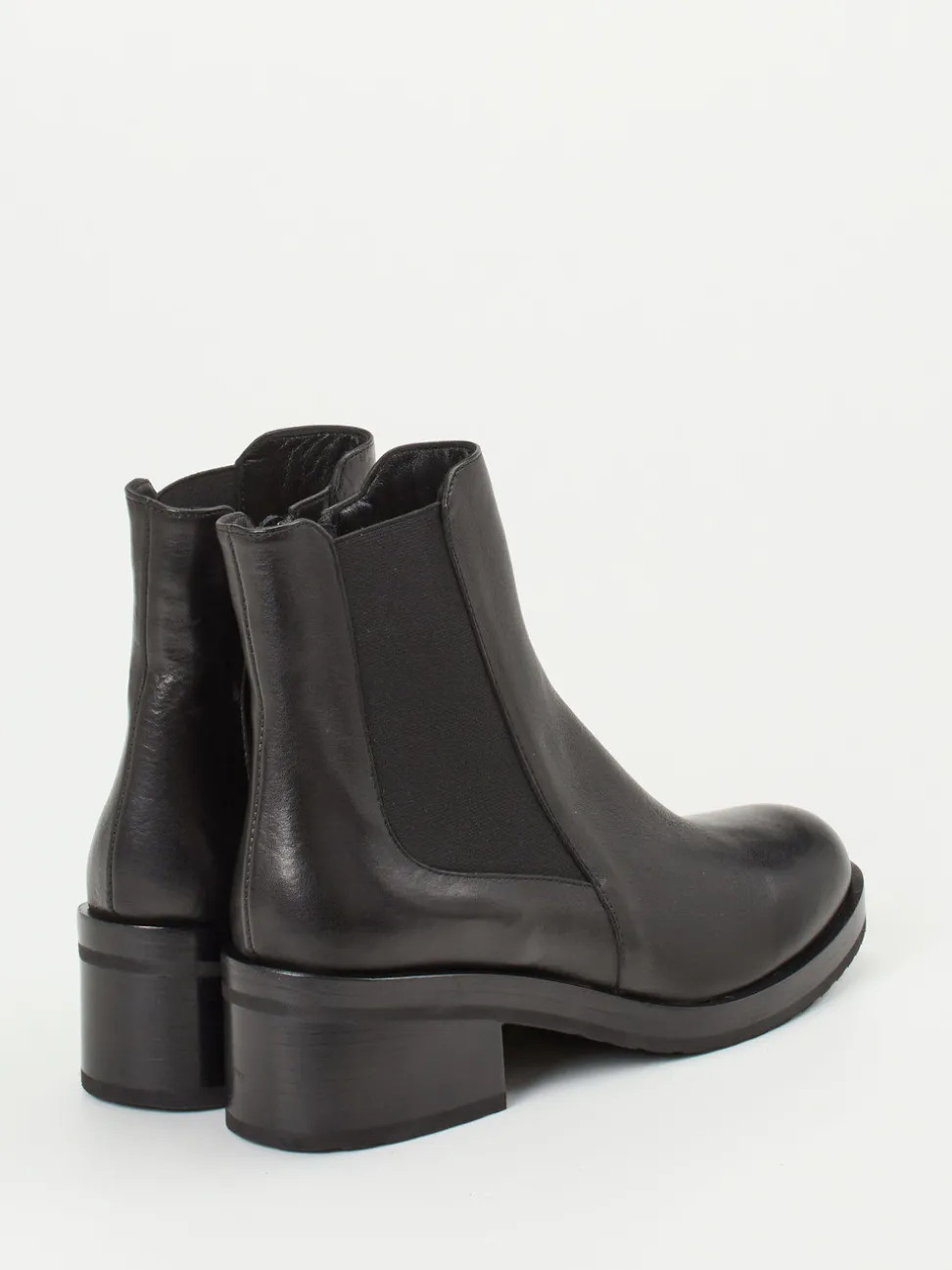 Truman's – Chelsea Boots aus Kalbleder schwarz