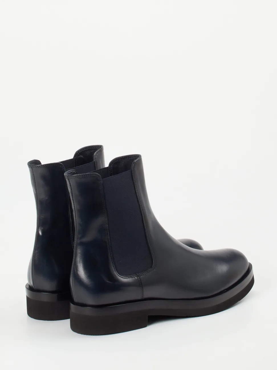 Truman's – Chelsea Boots aus Kalbleder Dunkelblau