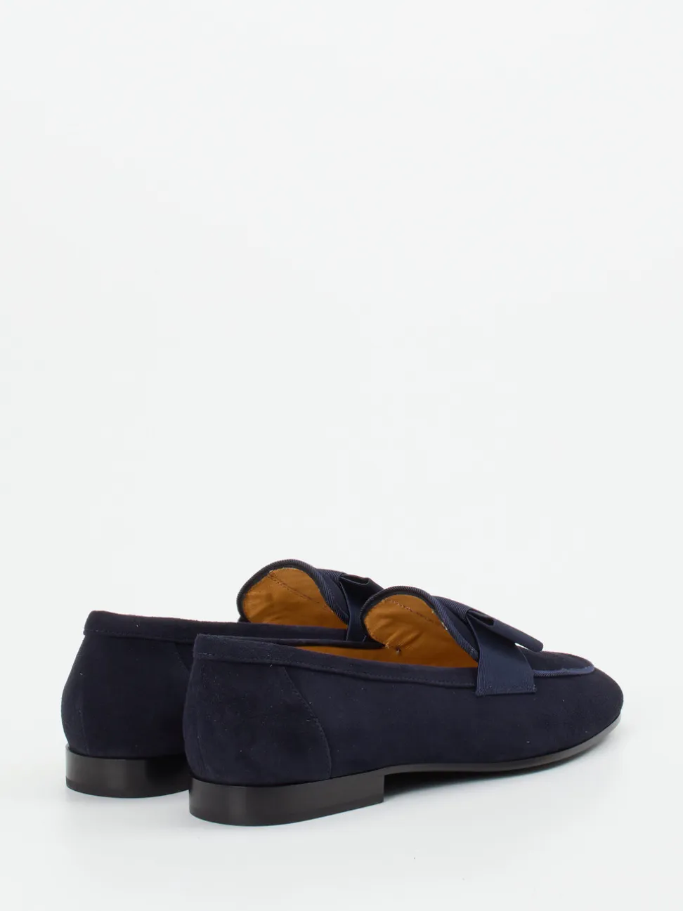 Truman's – Loafer aus Veloursleder marineblau
