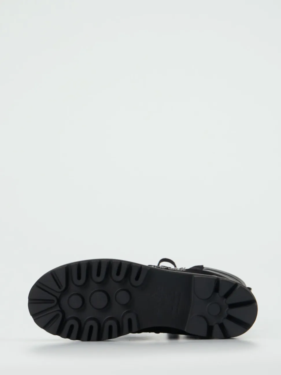 Truman's – Schnürboots aus Veloursleder schwarz