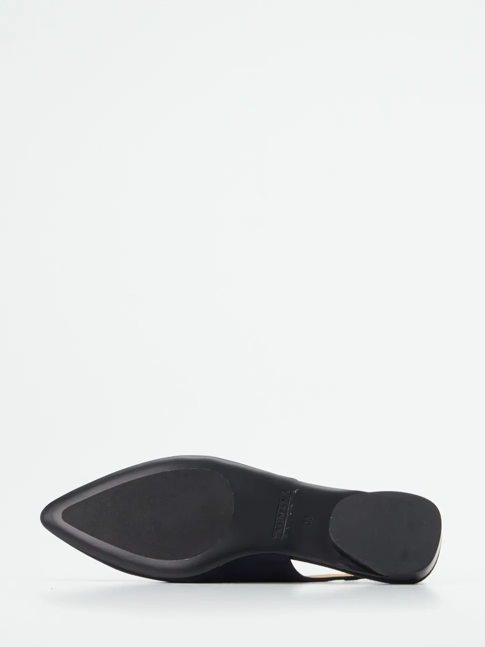 Truman's – Slingpumps aus Veloursleder Dunkelblau