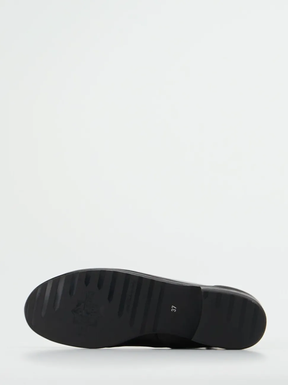 Truman's – Stiefelette aus glänzendem Lammleder schwarz