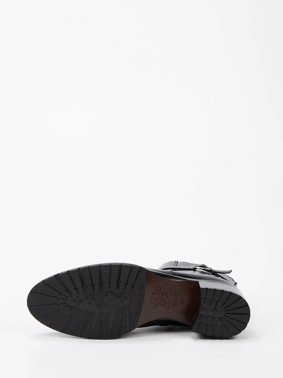 Truman's – Stiefelette aus Kalbleder schwarz glänzend
