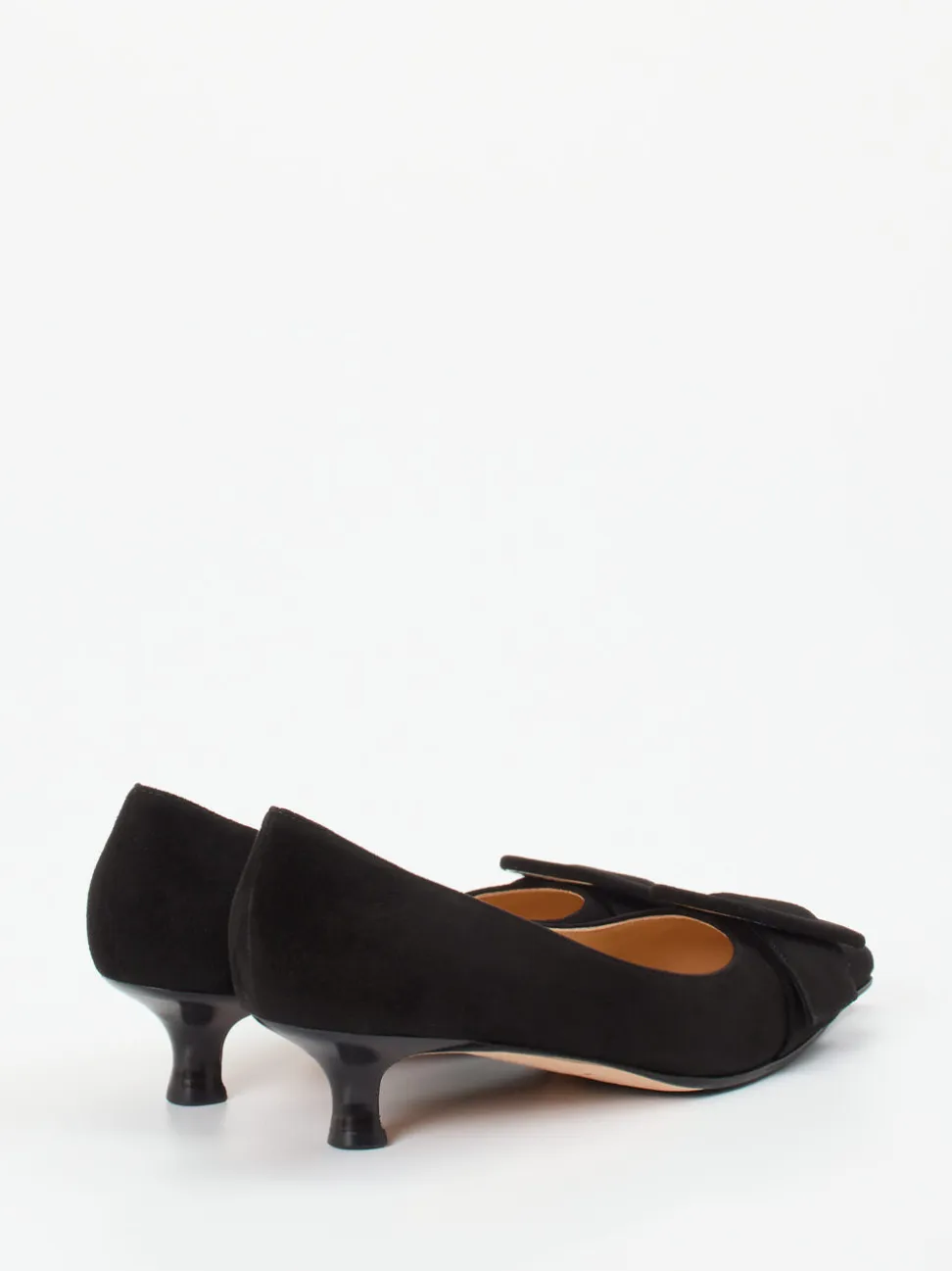 Unützer – Pumps aus Veloursleder Schwarz