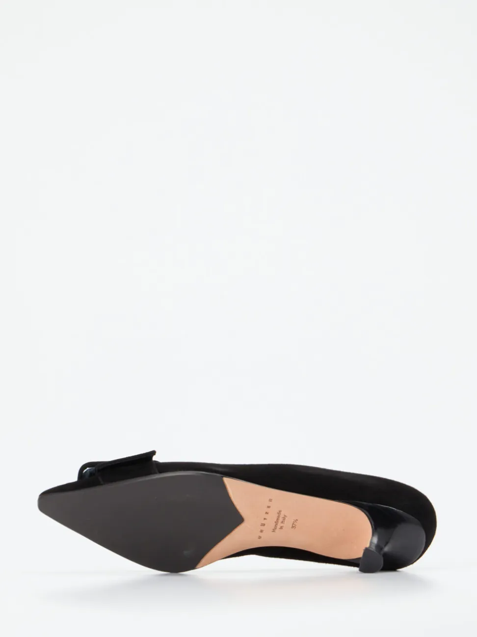 Unützer – Pumps aus Veloursleder Schwarz