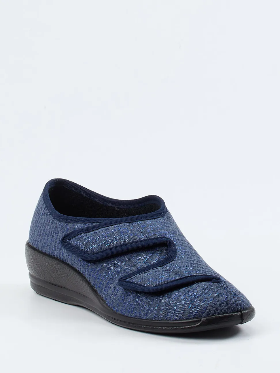 Varomed – Hausschuh aus Textil Dunkelblau