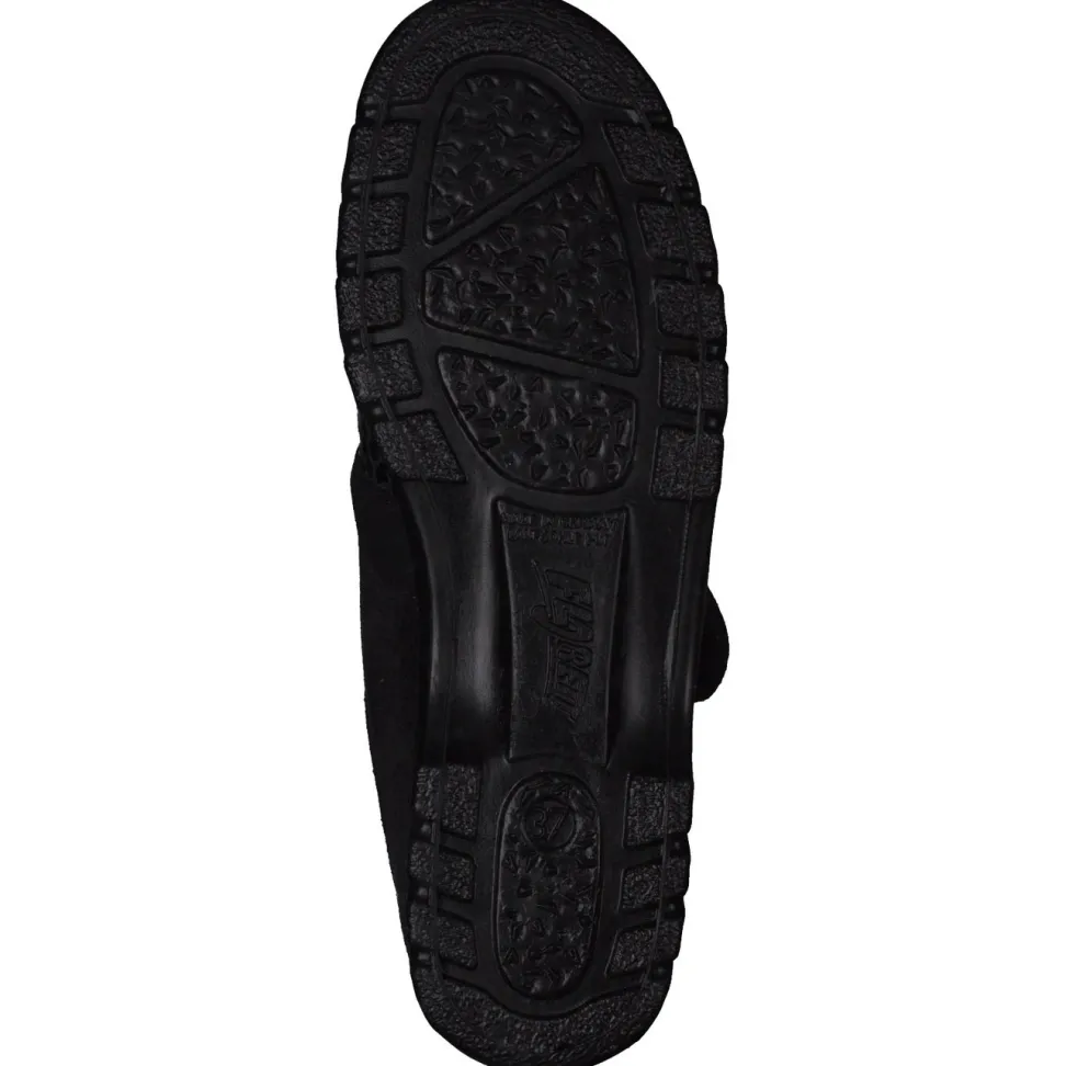 Varomed – Komfortschuh aus Textil mit Reptilprägung