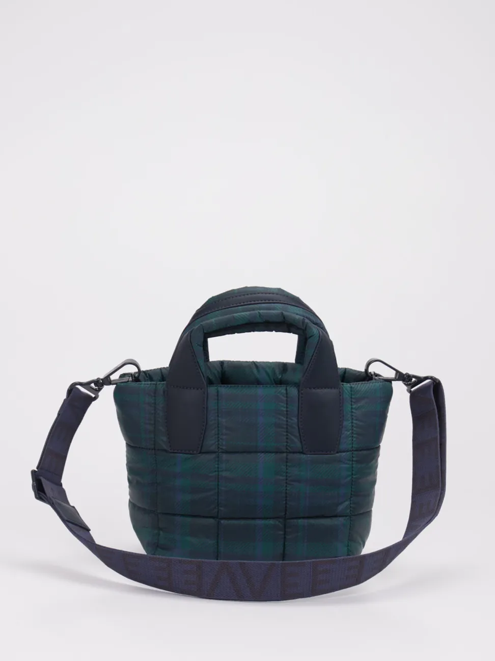 VeeCollective Berlin – Mini Tote Bag aus Nylon dunkelgrün