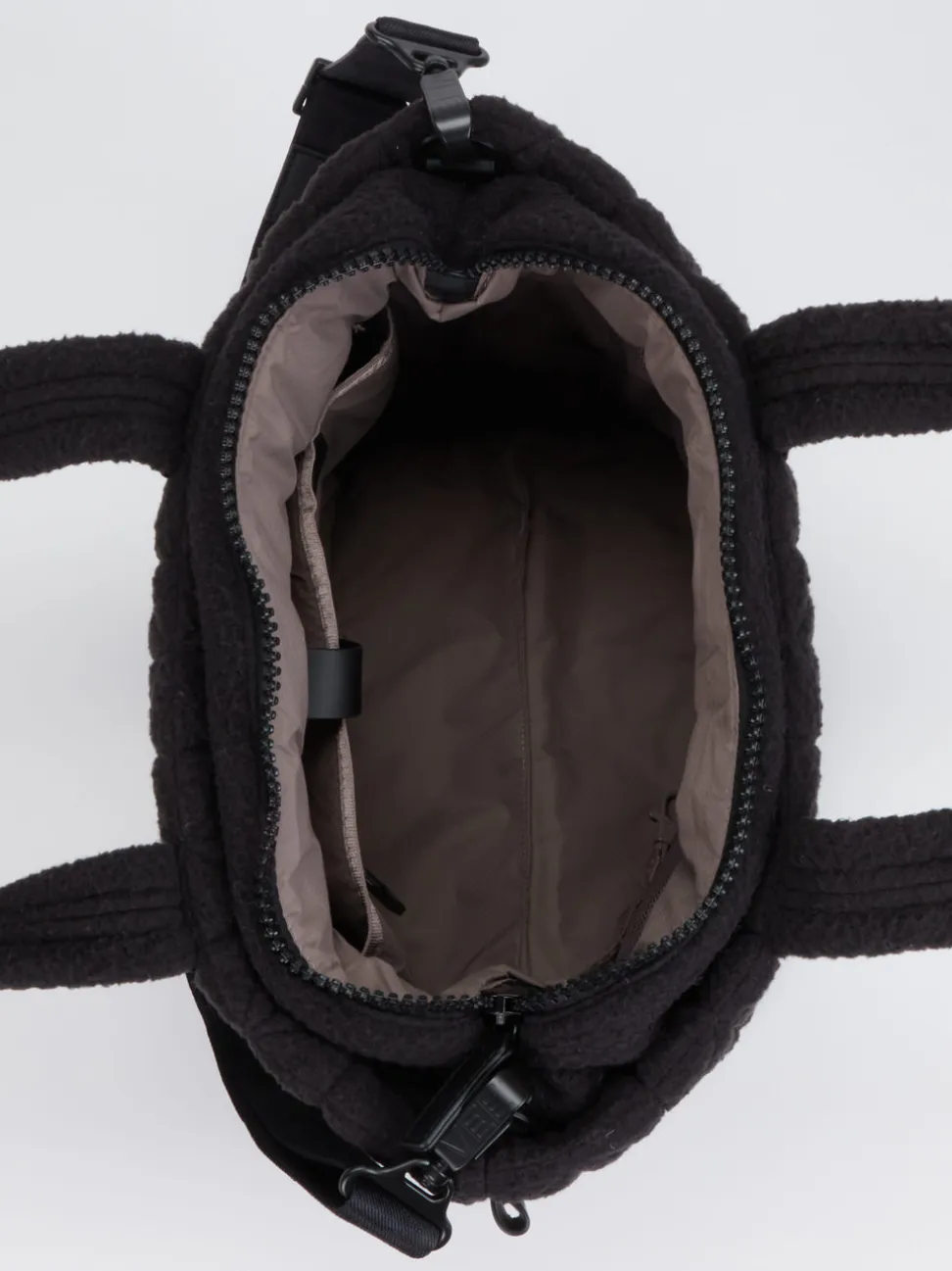 VeeCollective Berlin – Shopper Bag aus Textil schwarz