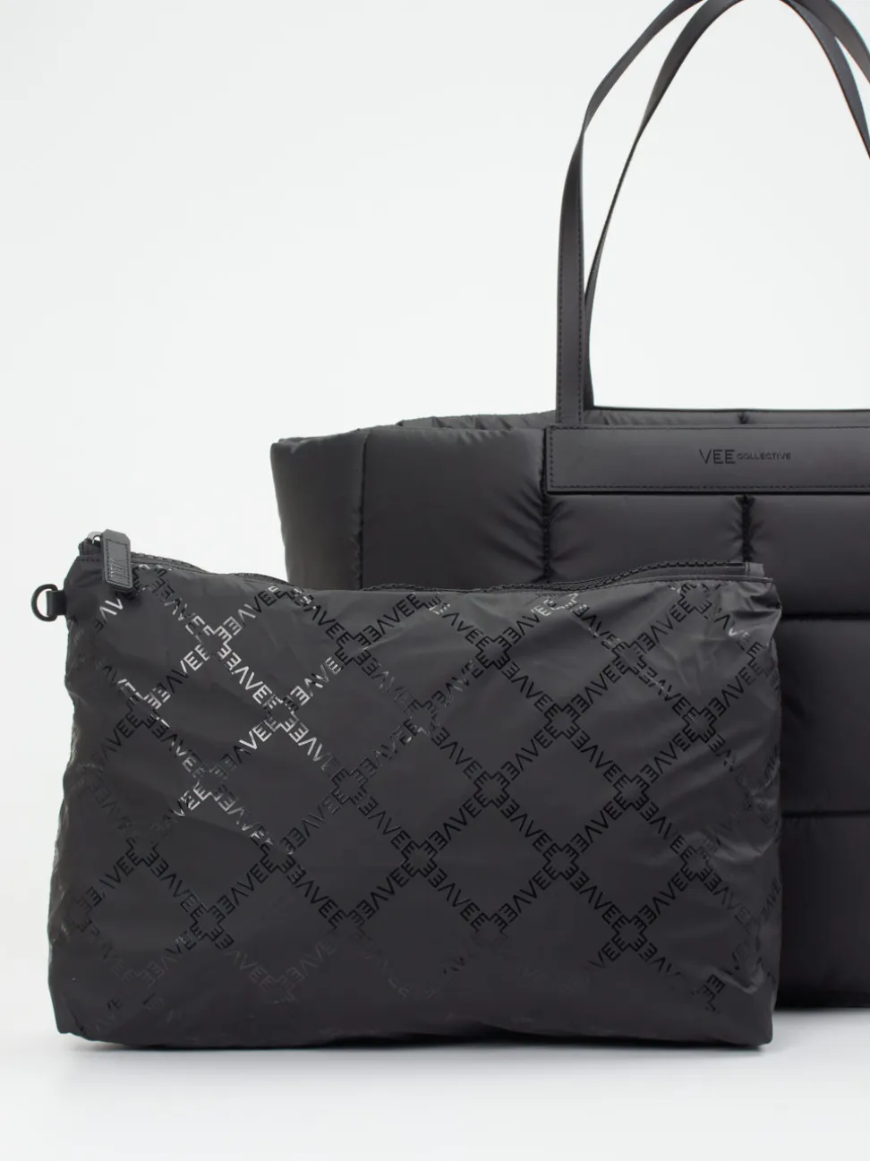 VeeCollective Berlin – Shopper aus Nylon in Schwarz