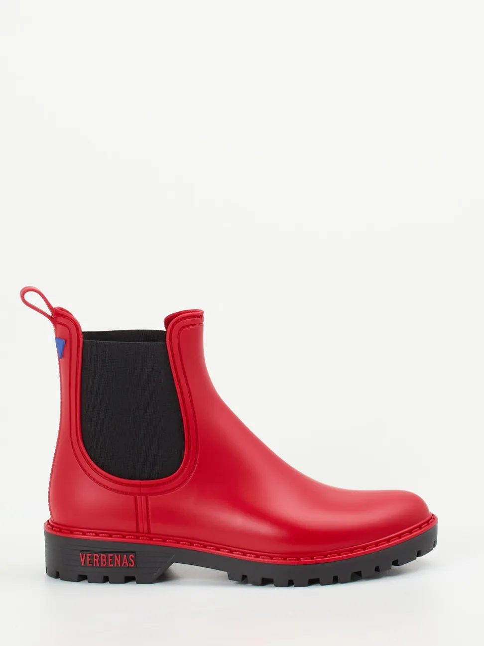 Verbenas – Chelsea Boots aus Synthetik in Signalrot