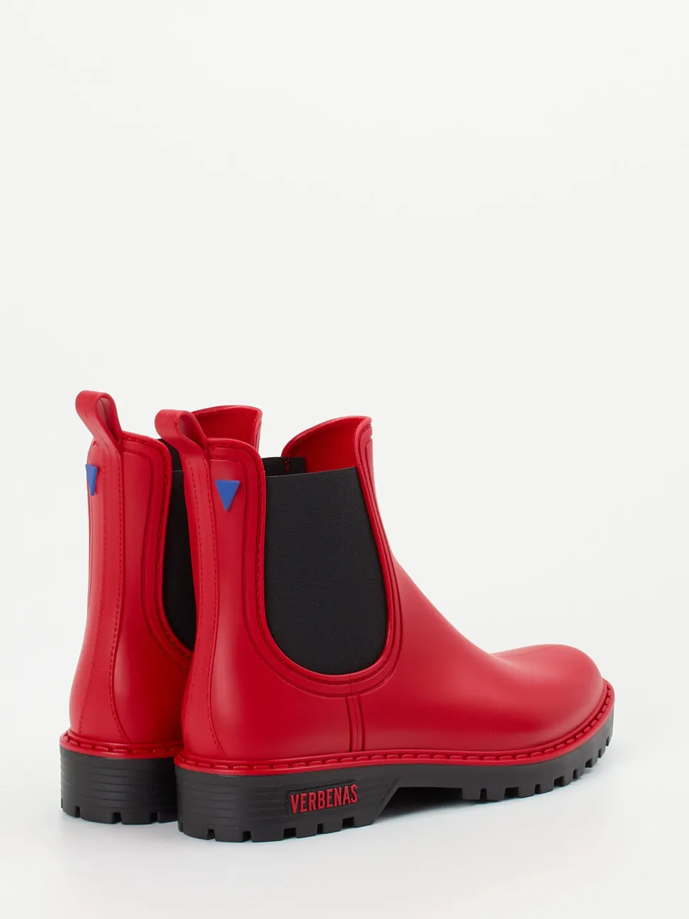Verbenas – Chelsea Boots aus Synthetik in Signalrot