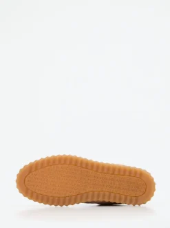 Voile Blanche – Sneaker aus Veloursleder Beige