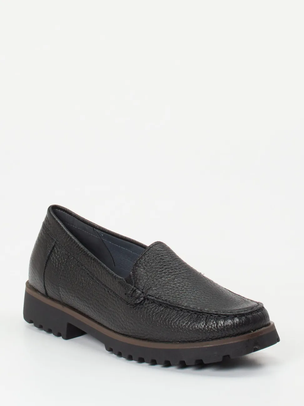 Waldläufer – Loafer aus Elchleder Schwarz