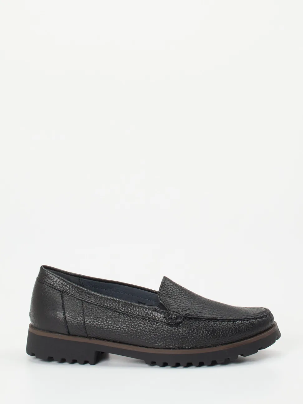 Waldläufer – Loafer aus Elchleder Schwarz